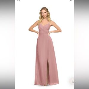 Azazie Davis Dress in Dusty Rose A14 NWT